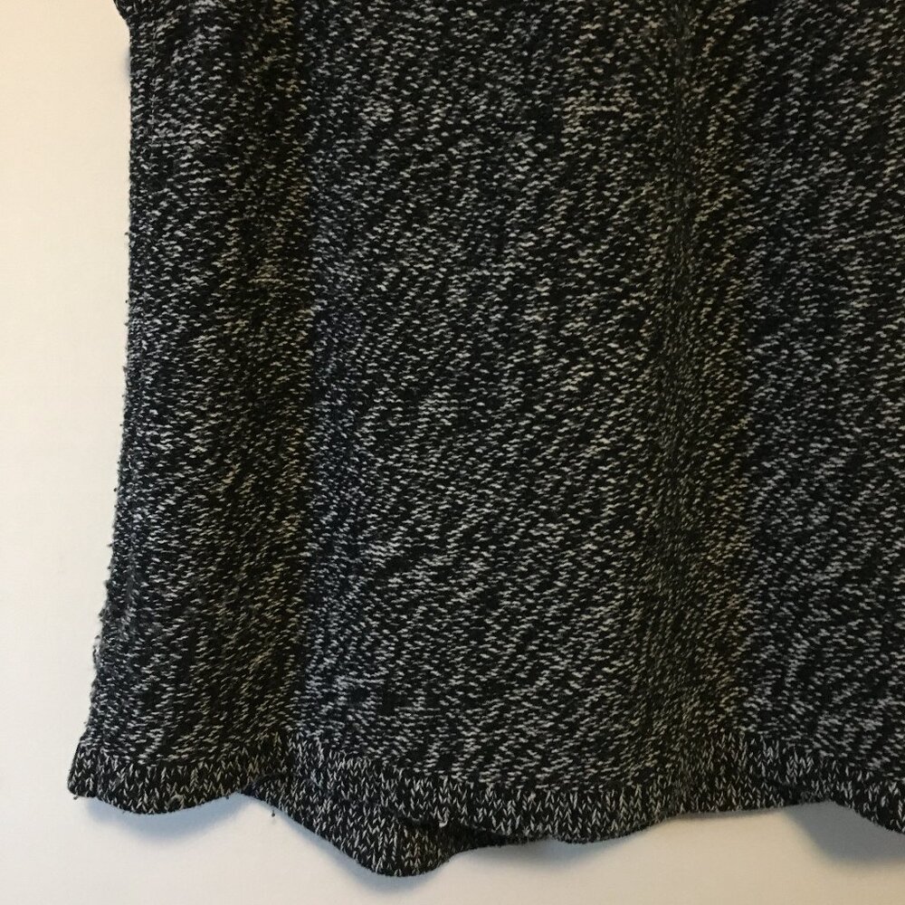 Coquette Cleo Salt & Pepper Buttoned High Collar Cap Sleeve Cardigan Small - Picture 9 of 16